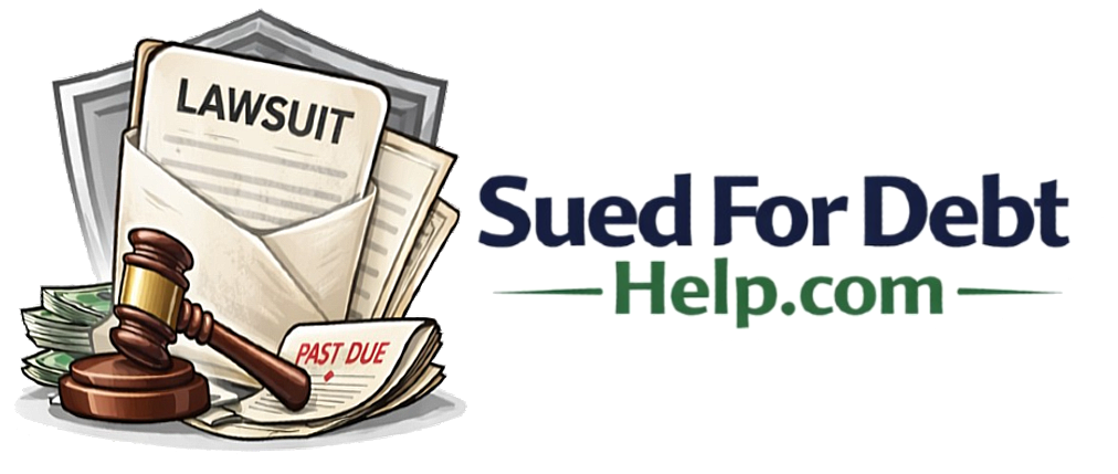 Sued For Debt Help Main Logo